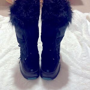 DC Women's Chalet 2.0 SE Boot,Black/Blue,9 US